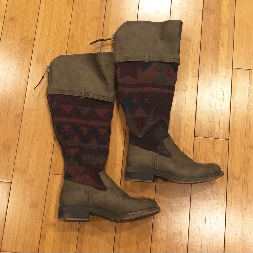 Steven Madden High Patterned Boots - image 2